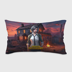 Подушка-антистресс PUBG девушка в игре, цвет: 3D-принт