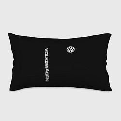 Подушка-антистресс Volkswagen logo white, цвет: 3D-принт