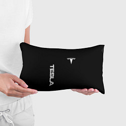Подушка-антистресс Tesla logo white, цвет: 3D-принт — фото 2