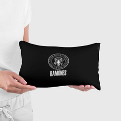 Подушка-антистресс Ramones rock logo, цвет: 3D-принт — фото 2