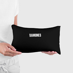 Подушка-антистресс Ramones white logo, цвет: 3D-принт — фото 2