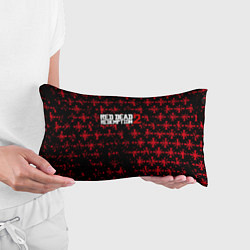 Подушка-антистресс Red dead redemption x farcry pattern, цвет: 3D-принт — фото 2