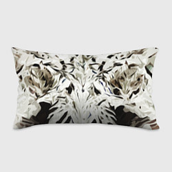 Подушка-антистресс Black and white abstraction, цвет: 3D-принт