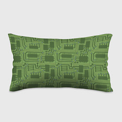 Подушка-антистресс Милитари электронная плата, цвет: 3D-принт