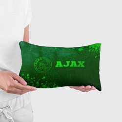 Подушка-антистресс Ajax - green gradient по-горизонтали, цвет: 3D-принт — фото 2