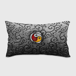 Подушка-антистресс Три слезы бога на металическом арнаменте, цвет: 3D-принт