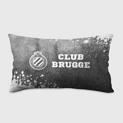 Подушка-антистресс Club Brugge - grey gradient по-горизонтали, цвет: 3D-принт