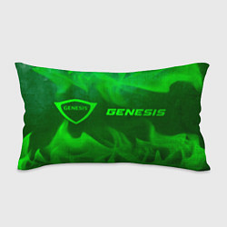 Подушка-антистресс Genesis - green gradient по-горизонтали, цвет: 3D-принт