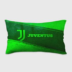 Подушка-антистресс Juventus - green gradient по-горизонтали, цвет: 3D-принт