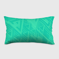 Подушка-антистресс Мятный зелёный однотонный геометричный