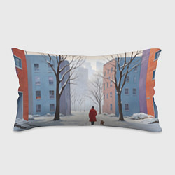 Подушка-антистресс Прогулка зима