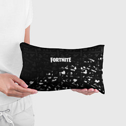 Подушка-антистресс Fortnite pattern black, цвет: 3D-принт — фото 2