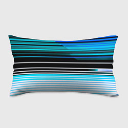 Подушка-антистресс Разноцветные вертикальные линии, цвет: 3D-принт
