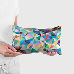 Подушка-антистресс Полигональная текстура, цвет: 3D-принт — фото 2
