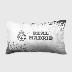 Подушка-антистресс Real Madrid - white gradient по-горизонтали, цвет: 3D-принт
