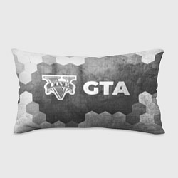 Подушка-антистресс GTA - grey gradient по-горизонтали, цвет: 3D-принт
