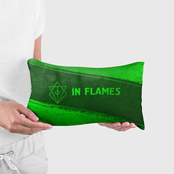 Подушка-антистресс In Flames - green gradient по-горизонтали, цвет: 3D-принт — фото 2