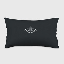 Подушка-антистресс Новогодняя Алиса мелом, цвет: 3D-принт