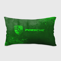 Подушка-антистресс Porsche - green gradient по-горизонтали, цвет: 3D-принт