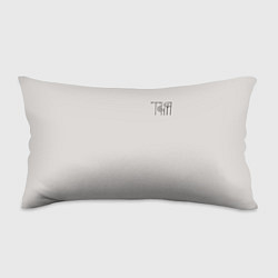 Подушка-антистресс Таня вязью - чёрная надпись, цвет: 3D-принт