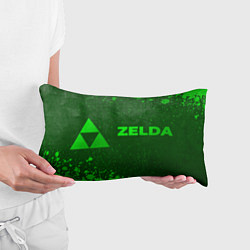Подушка-антистресс Zelda - green gradient по-горизонтали, цвет: 3D-принт — фото 2