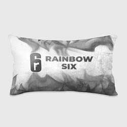 Подушка-антистресс Rainbow Six - white gradient по-горизонтали, цвет: 3D-принт
