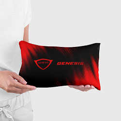 Подушка-антистресс Genesis - red gradient по-горизонтали, цвет: 3D-принт — фото 2
