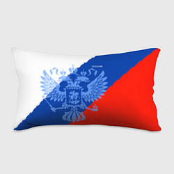 Подушка-антистресс Россия герб и триколор, цвет: 3D-принт