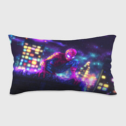 Подушка-антистресс Человек-паук неоновый свет, цвет: 3D-принт