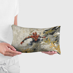 Подушка-антистресс Человек - паук маслом, цвет: 3D-принт — фото 2