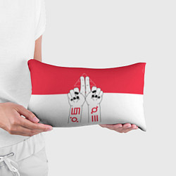 Подушка-антистресс 30 Seconds to Mars poster, цвет: 3D-принт — фото 2