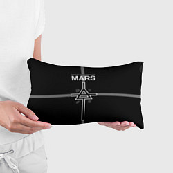 Подушка-антистресс 30 Seconds to Mars - poster, цвет: 3D-принт — фото 2