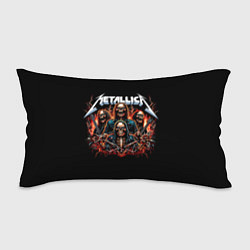 Подушка-антистресс Metallica forever - thrash metal, цвет: 3D-принт