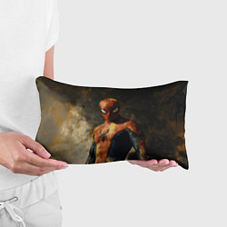 Подушка-антистресс Человек-паук портрет, цвет: 3D-принт — фото 2