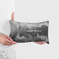 Подушка-антистресс Dark Souls - grey gradient по-горизонтали, цвет: 3D-принт — фото 2