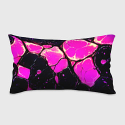 Подушка-антистресс Розовые пятна в текстуре, цвет: 3D-принт
