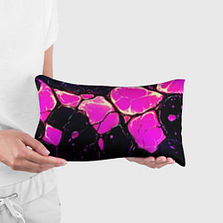 Подушка-антистресс Розовые пятна в текстуре, цвет: 3D-принт — фото 2