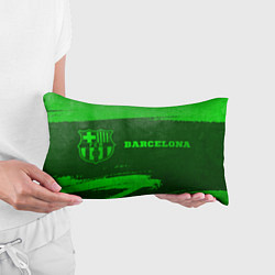 Подушка-антистресс Barcelona - green gradient по-горизонтали, цвет: 3D-принт — фото 2