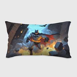 Подушка-антистресс Бэтмен в прыжке, цвет: 3D-принт