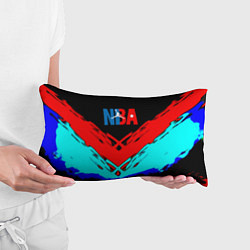 Подушка-антистресс NBA краски геометрия, цвет: 3D-принт — фото 2