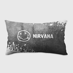 Подушка-антистресс Nirvana - grey gradient по-горизонтали, цвет: 3D-принт