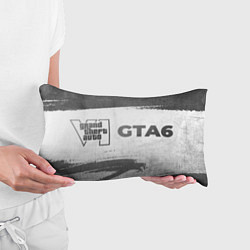 Подушка-антистресс GTA6 - white gradient по-горизонтали, цвет: 3D-принт — фото 2