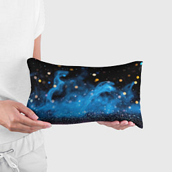 Подушка-антистресс Синяя текстура бокке, цвет: 3D-принт — фото 2