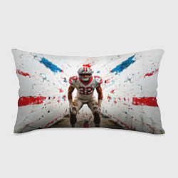 Подушка-антистресс Квотербек на белом