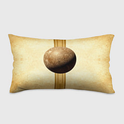 Подушка-антистресс Ядро для талкания на бежевом, цвет: 3D-принт