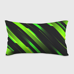 Подушка-антистресс Color black green, цвет: 3D-принт
