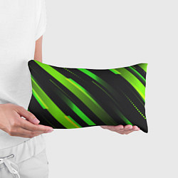 Подушка-антистресс Color black green, цвет: 3D-принт — фото 2