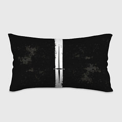 Подушка-антистресс Сабля на черном, цвет: 3D-принт