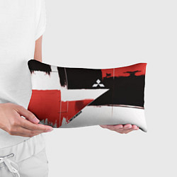 Подушка-антистресс Митсубиси логотип, цвет: 3D-принт — фото 2