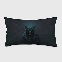 Подушка-антистресс Мишка в капюшоне, цвет: 3D-принт